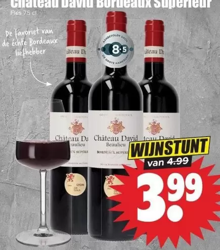 De - Château David Bordeaux Supérieur