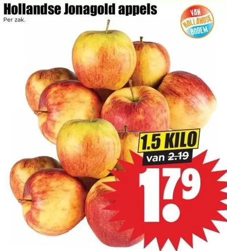 Hollandse Jonagold appels