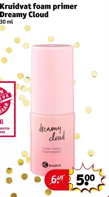 Finish - Kruidvat foam primer Dreamy Cloud