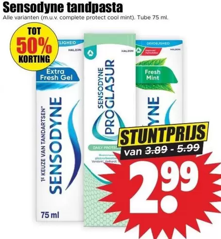 Sensodyne -  tandpasta