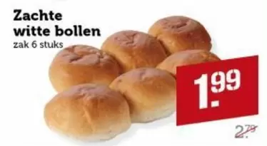Zachte witte bollen