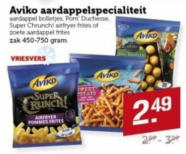Aardappelbolletjes, Pom. Duchesse, Super Crunch! airfryer frites