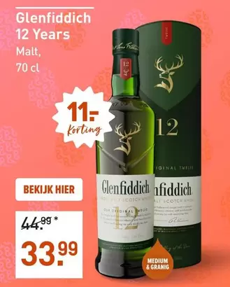 glenfiddich - Glenfiddich 12 Years Malt