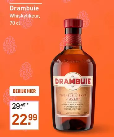 Honey - Drambuie Whisky likeur