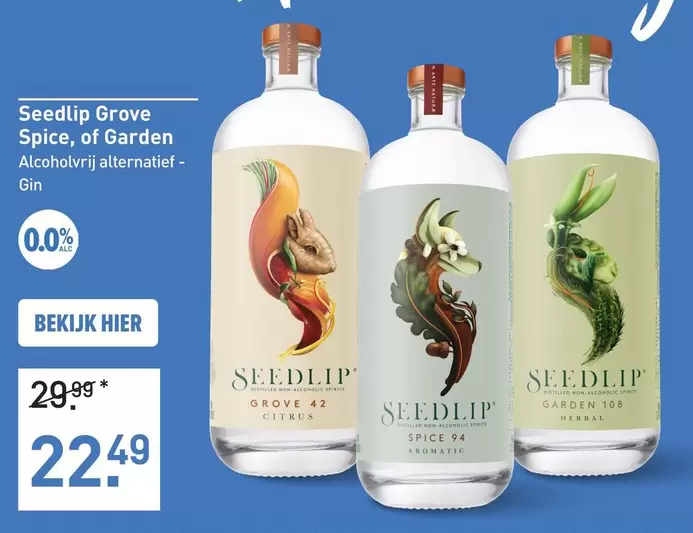 Natura - Seedlip Grove Spice, of Garden