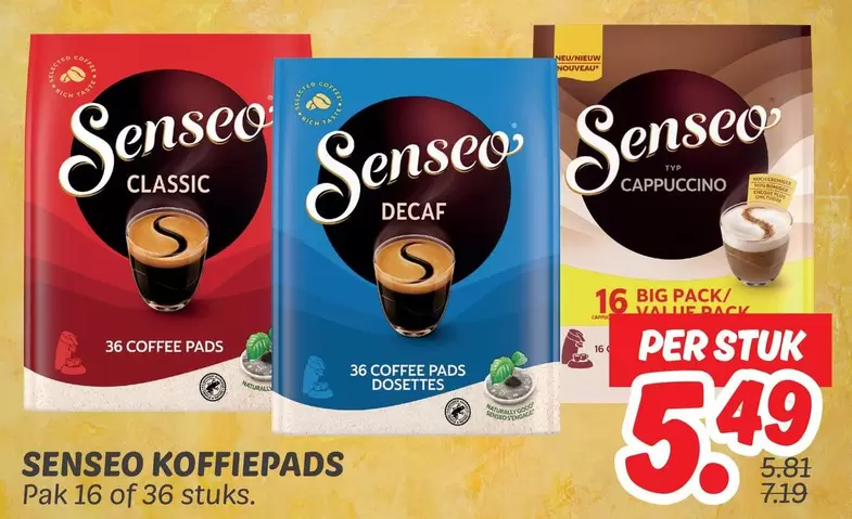 Senseo - KOFFIEPADS