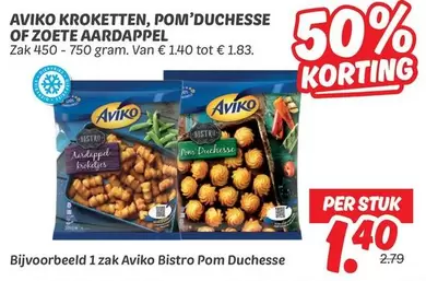 KROKETTEN, POM'DUCHESSE OF ZOETE AARDAPPEL