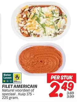 FILET AMERICAIN Naturel voordeel