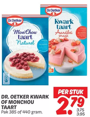 Dr. Oetker -  Kwark of MonChou Taart