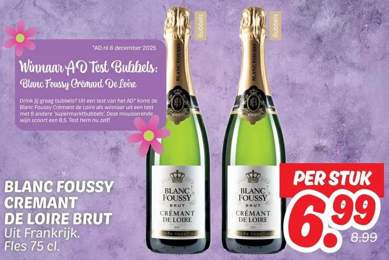 De - CREMANT DE LOIRE BRUT