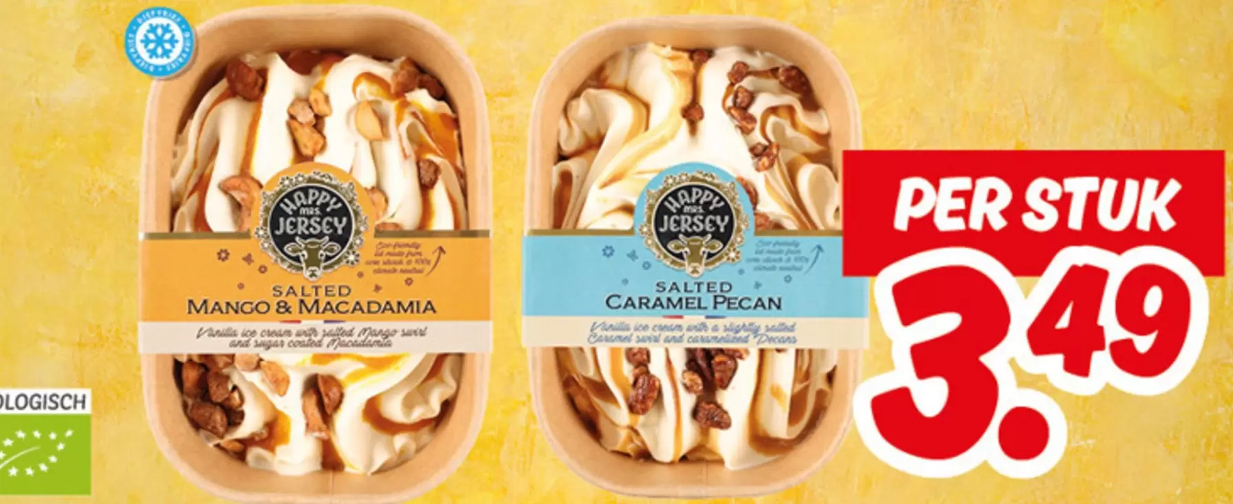 Happy - Salted Mango & Macadamia, Salted Caramel Pecan