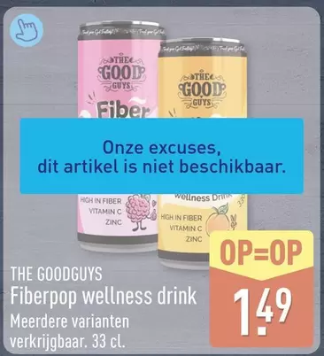 Wellness - Fiberpop wellness drink