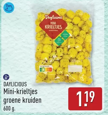 Mini krieltjes groene kruiden