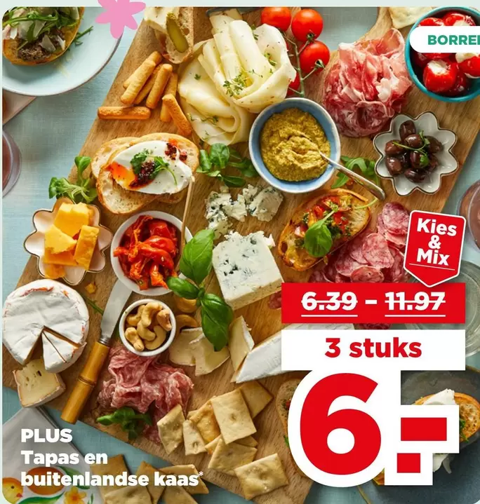 Mix - Tapas en buitenlandse kaas