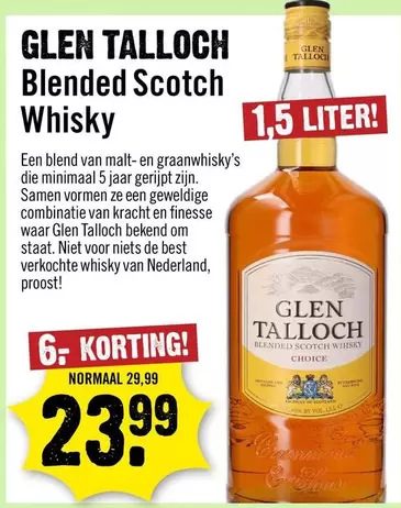 De - Blended Scotch Whisky