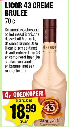 De - LICOR 43 CREME BRULEE
