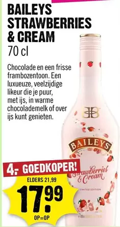Baileys - STRAWBERRIES & CREAM