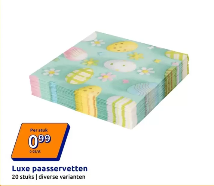 Luxe paasservetten