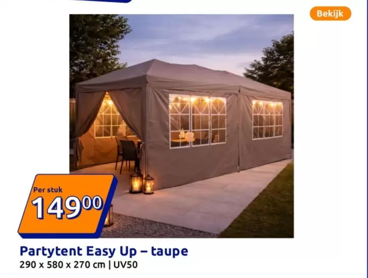 Up - Partytent Easy