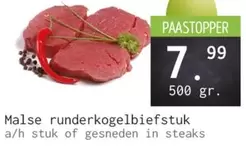 Malse runderkogelbiefstuk