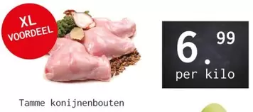 Tamme konijnenbouten