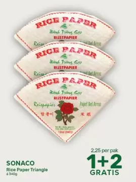 Rice Paper Triangle