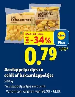 Aardappelpartjes in schil of bakaardappeltjes