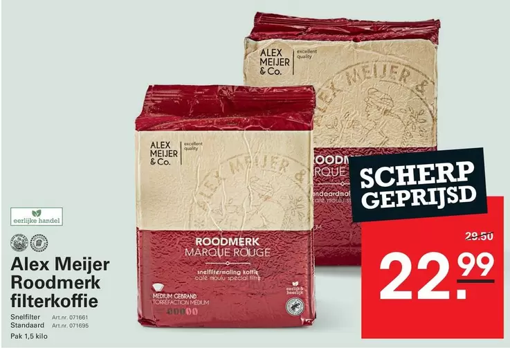 Medium - Roodmerk filterkoffie