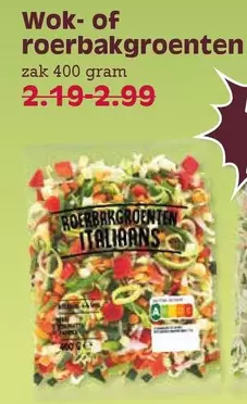 Wok- of roerbakgroenten