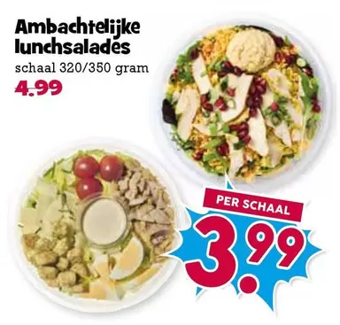 Ambachtelijke lunchsalades