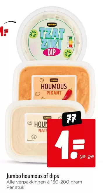 Jumbo - houmous of dips