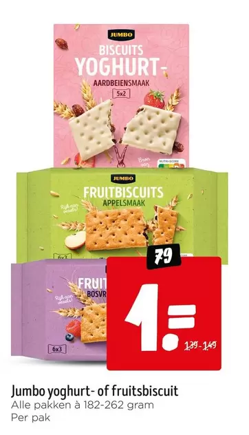 Jumbo - yoghurt- of fruitsbiscuit