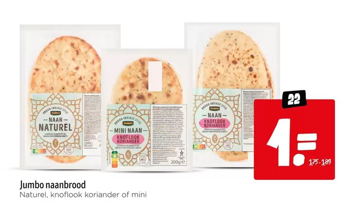Jumbo -  naanbrood
