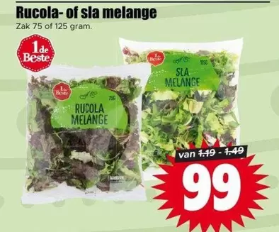 Rucola- of sla melange