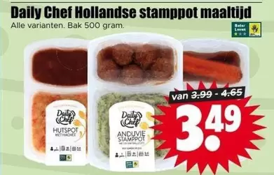 Chef - Hollandse stamppot maaltijd