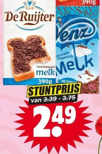 De - Chocoladehagelag Melk