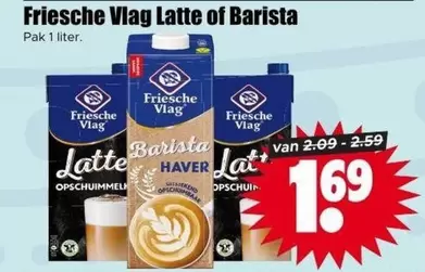Latte of Barista Opschuimel