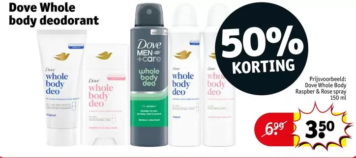 Dove - Whole body deodorant
