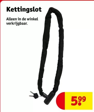 De - Kettingslot