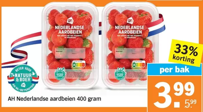Ah - Nederlandse aardbeien