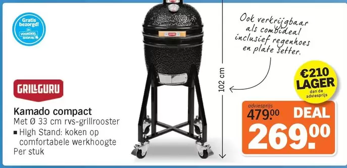 De - Kamado compact