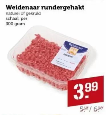 Weidenaar rundergehakt