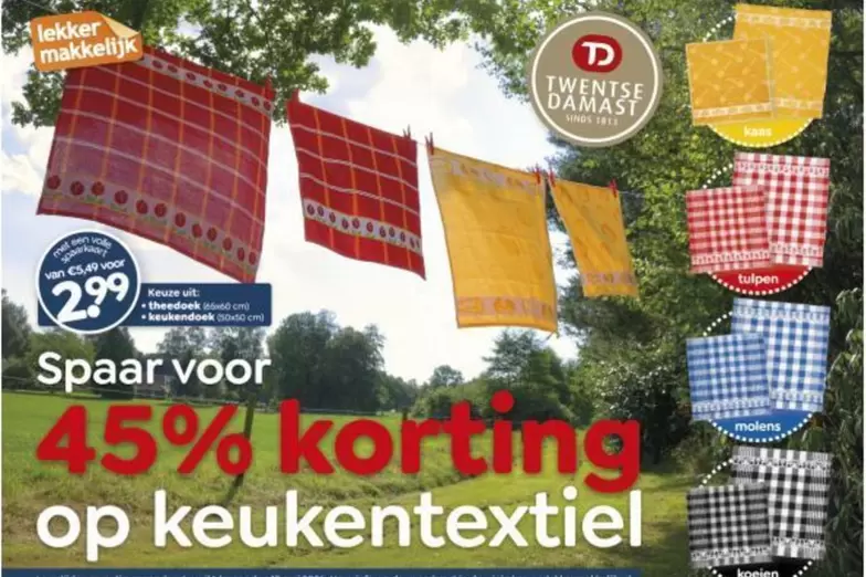 Op - Keukentextiel