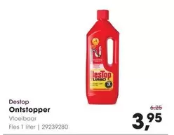 Ontstopper Vloeibaar Fles 1 liter | 29239280