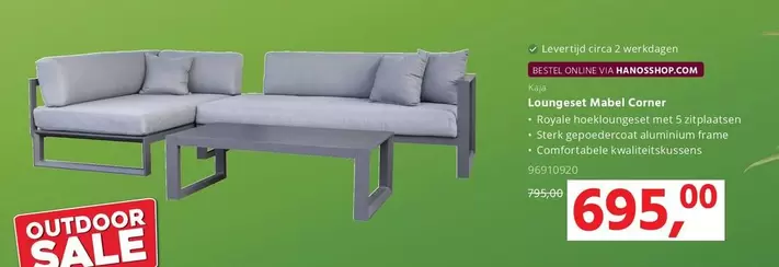 Mabel - Loungeset Meubel Corner