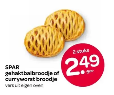 Gehaktbalbroodje Of Curryworst Broodje