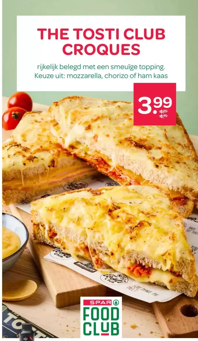 Tosti - THE TOSTI CLUB CROQUES