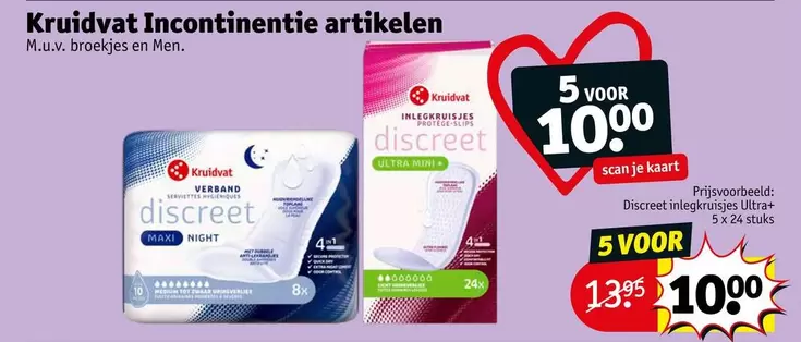 Medium - Incontinentie artikelen
