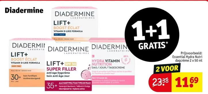 De - LIFT+ BOOST ECLAT / SUPER FILLER / HYDRA VITAMIN NUTRITION