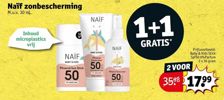 Sun - Naïf zonnebescherming